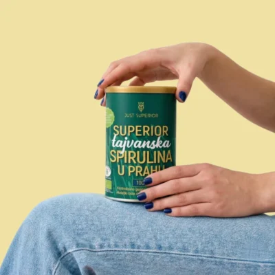 Tajvanska spirulina 100g Just Superior