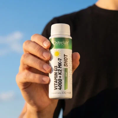 Vit D3 4000 IU+K2 MK-7 Shot Kiwi 100ml