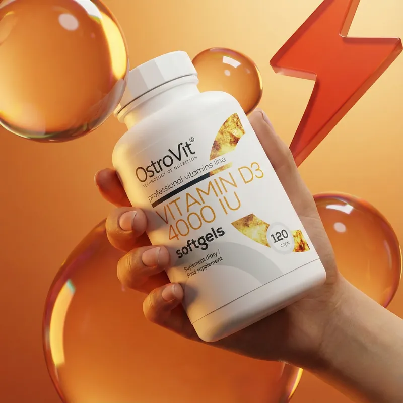 Vitamin D3 4000 IU softgels 120 kapsula