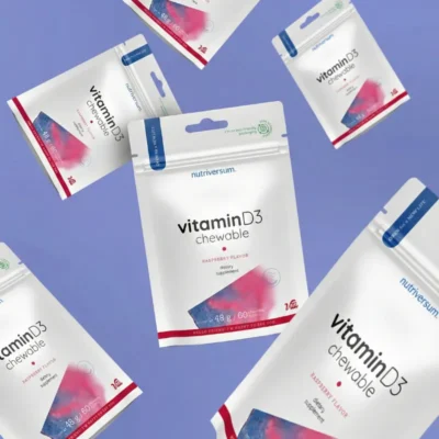 Vitamin D3 Raspberry Chewable pastile malina 60 komada