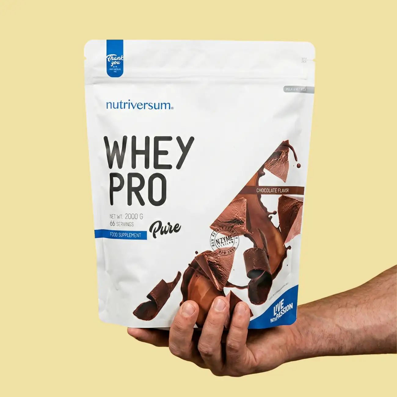 Whey PROtein chocolate 2000g