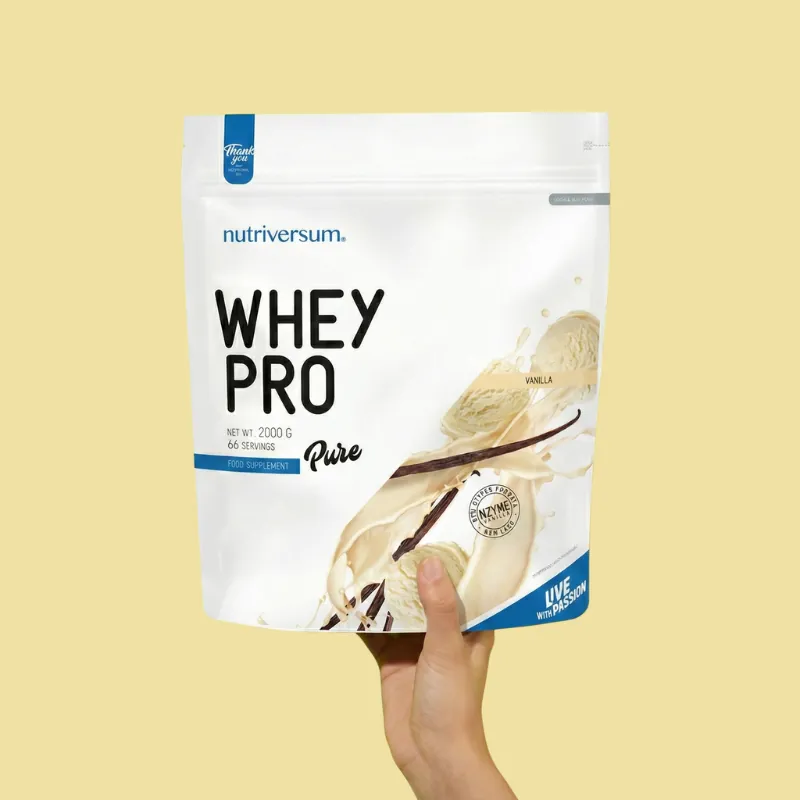 Whey PROtein vanilla 2000g
