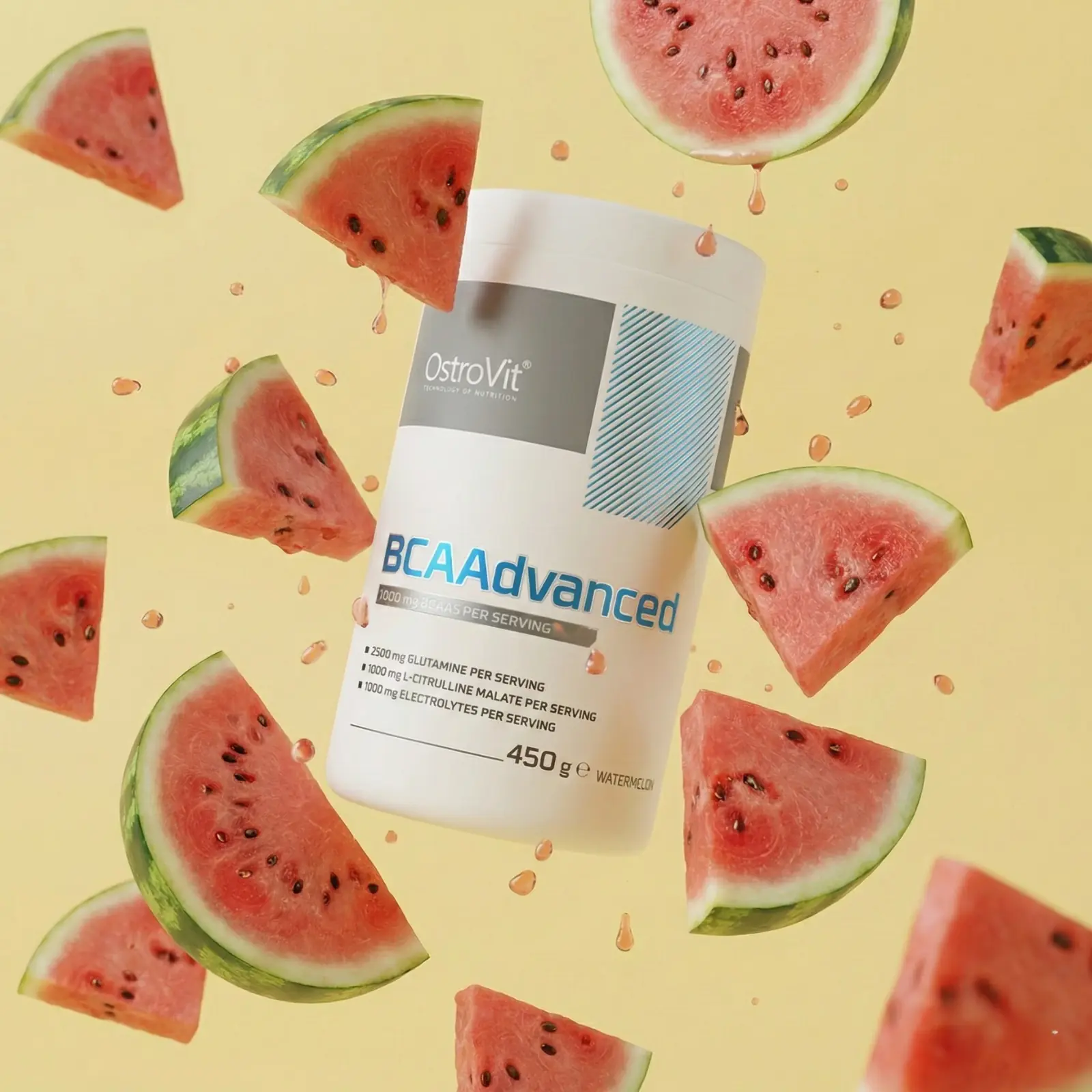 BCAA advanced watermelon/lubenica 450g aminokiseline