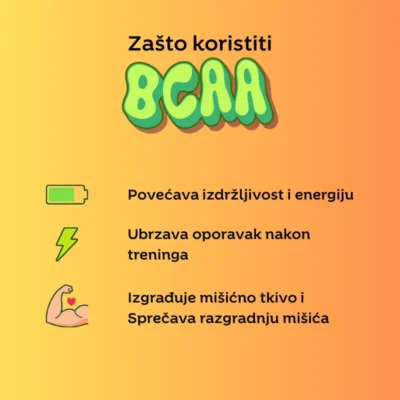 Benefiti BCAA aminokiselina za oporavak mišića