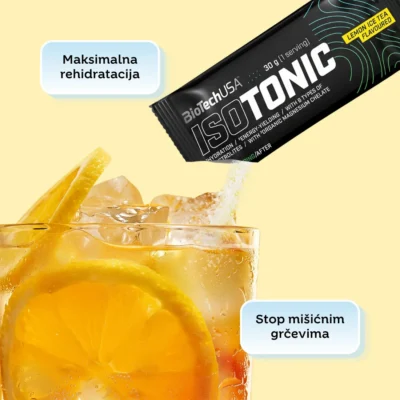 BioTech USA Iso Tonic elektroliti 30g Limun