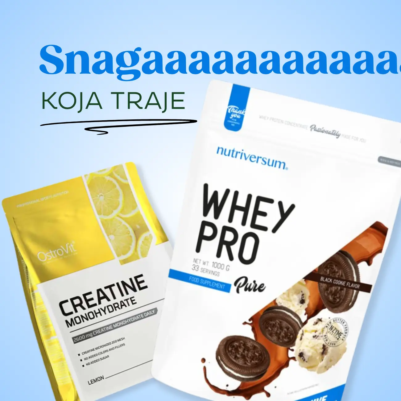 Snaga Starter – PROTEIN + KREATIN
