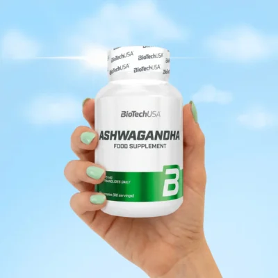 Ashwagandha Kapsule (Ašvaganda) 60 kapsula - BioTechUSA