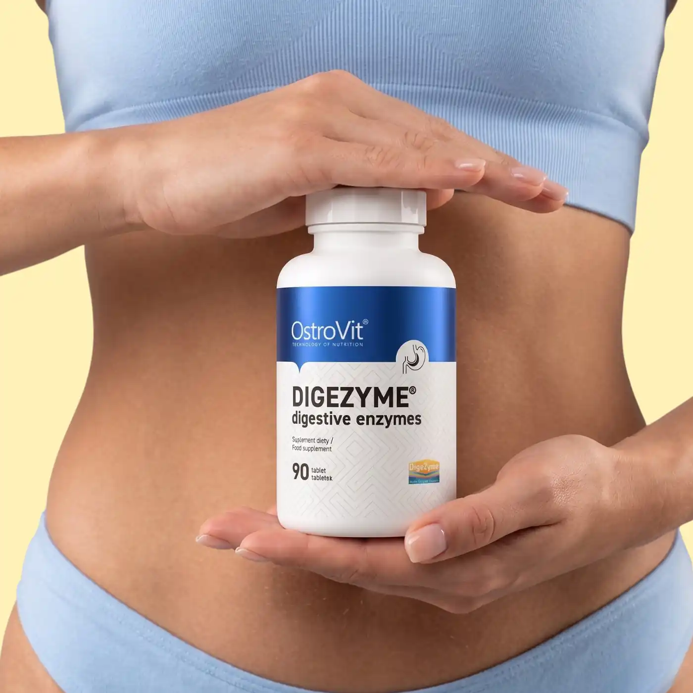 DigeZyme® Digestive Enzymes - 90 tableta - OstroVit internet prodaja suplemenata