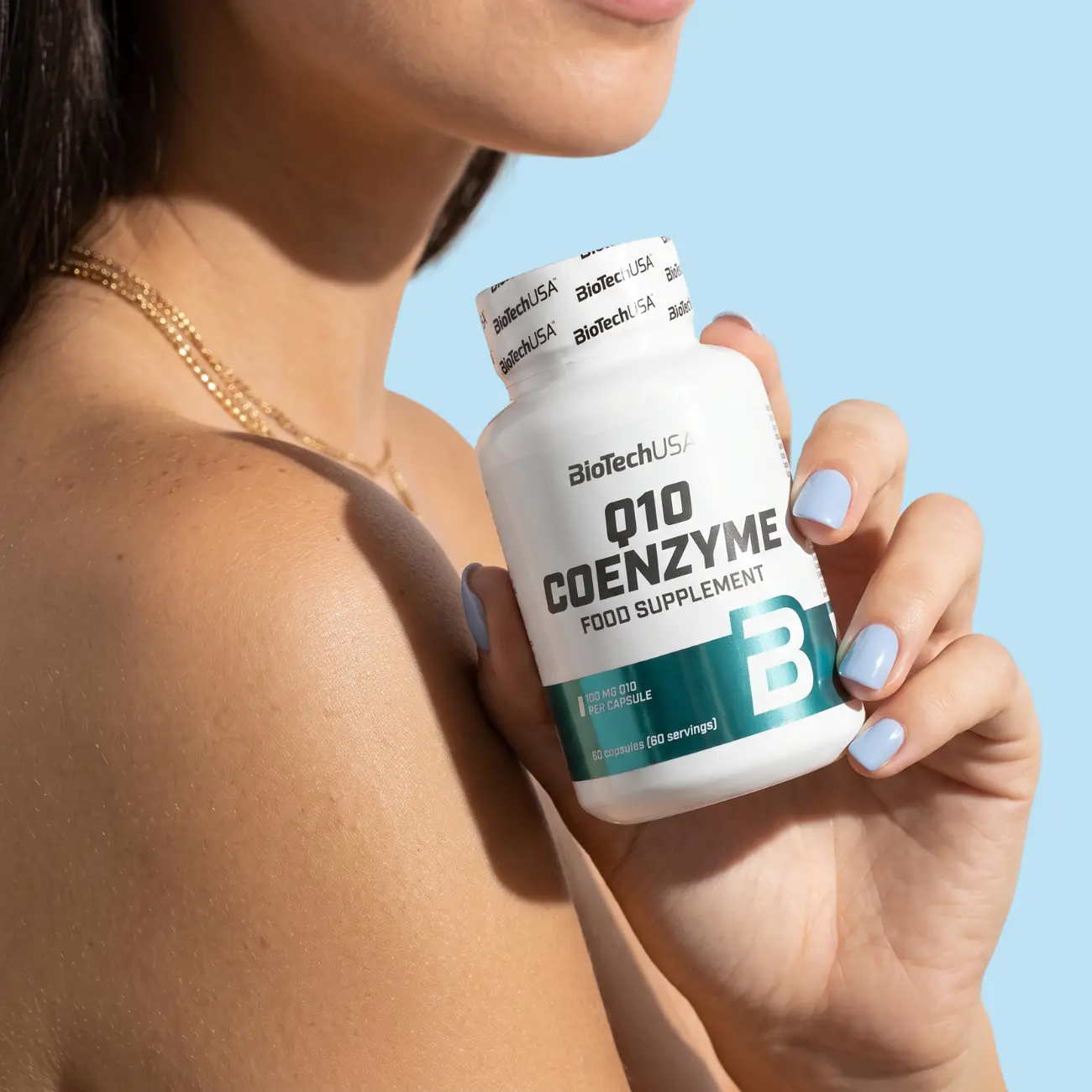 Koenzim Q10 100 mg - 60 kapsula (CoQ10) - BioTech USA