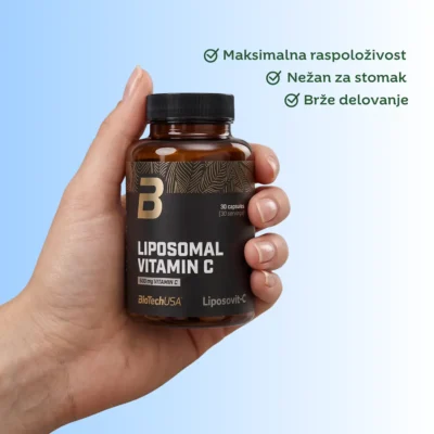 Liposomal Vitamin C (30 kapsula) - BioTechUSA internet prodaja suplemenata