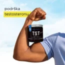 TST Complex Dark 210 g – Testosteron Support – Tribulus Kompleks sa Cinkom – Nutriversum