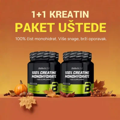 1+1 kreatin - PAKET UŠTEDE Longevity internet prodaja suplemenata