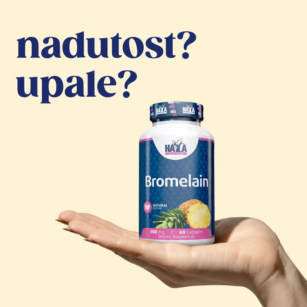 Bromelain 500mg (60 kapsula) - Haya Labs internet prodaja suplemenata